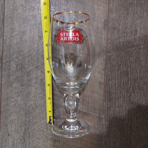 Beer Glass Lot of 3 Coors Jets Stella Blue Moon Barware - Picture 7 of 12